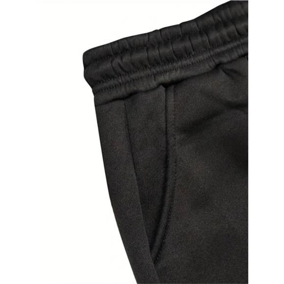 NWT Men's Black Graphic Hoodie & Jogger Tracksuit Set | Athleisure - Picture 5 of 5